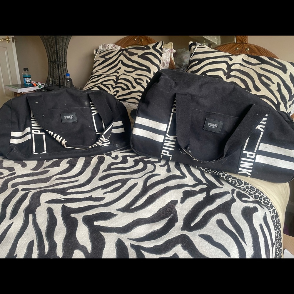 VICTORIA’S SECRET PINK SUITCASE & DUFFLE BAG SET